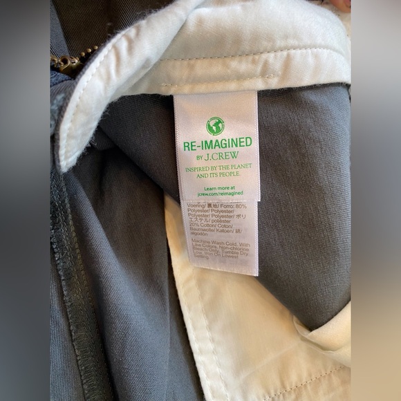 NWT J.Crew Flex Straight Fit Dark Grey Pants - Picture 5 of 6